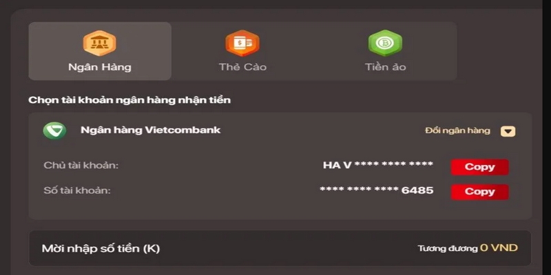 Hướng dẫn nạp tiền XO88 4 Hướng dẫn nạp tiền XO88 nêu rõ những lưu ý khi giao dịch